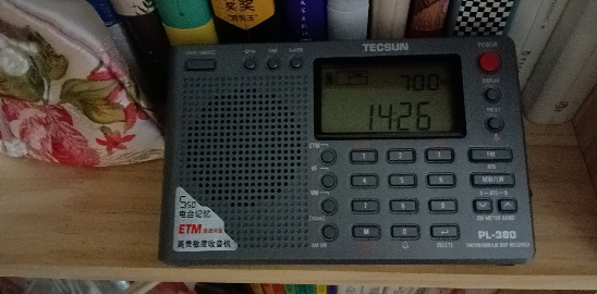 德生收音机PL-380 灰色 高考全波段便携式四六级英语听力数字调谐 定时开关机广播半导体老人多功能一体机晒单图