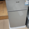 志高(CHIGO)BCD-69A158L小型双门迷你小冰箱 家用双开门电冰箱 节能两门冰箱小闪亮银直冷晒单图
