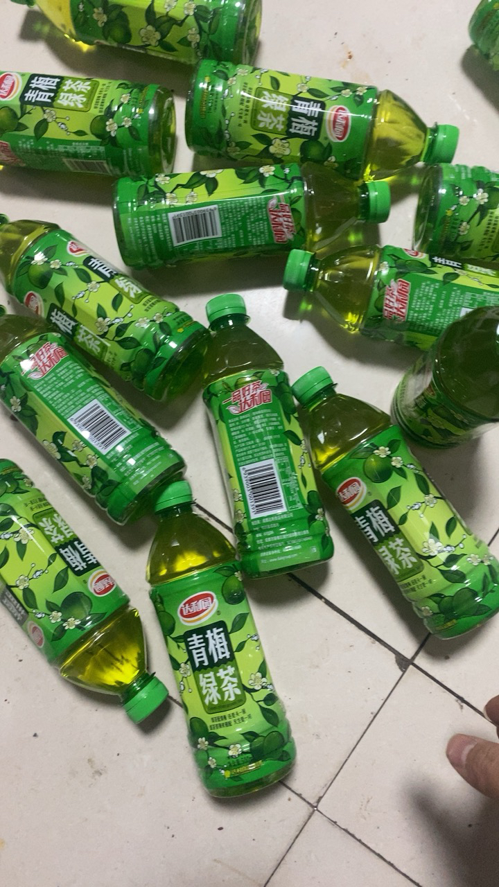 达利园网红青梅绿茶500ml*15瓶整箱茶饮料果味茶饮品晒单图