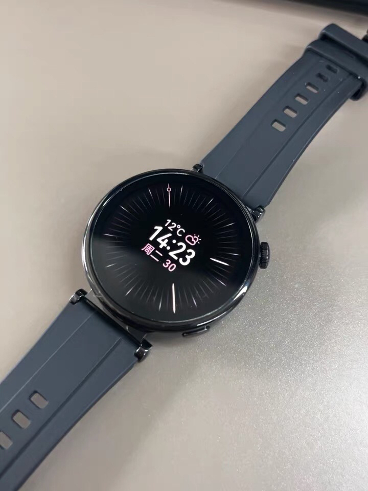 华为/HUAWEI WATCH GT 4 41mm 幻夜黑 黑色氟橡胶表带 智能手表 运动手表晒单图