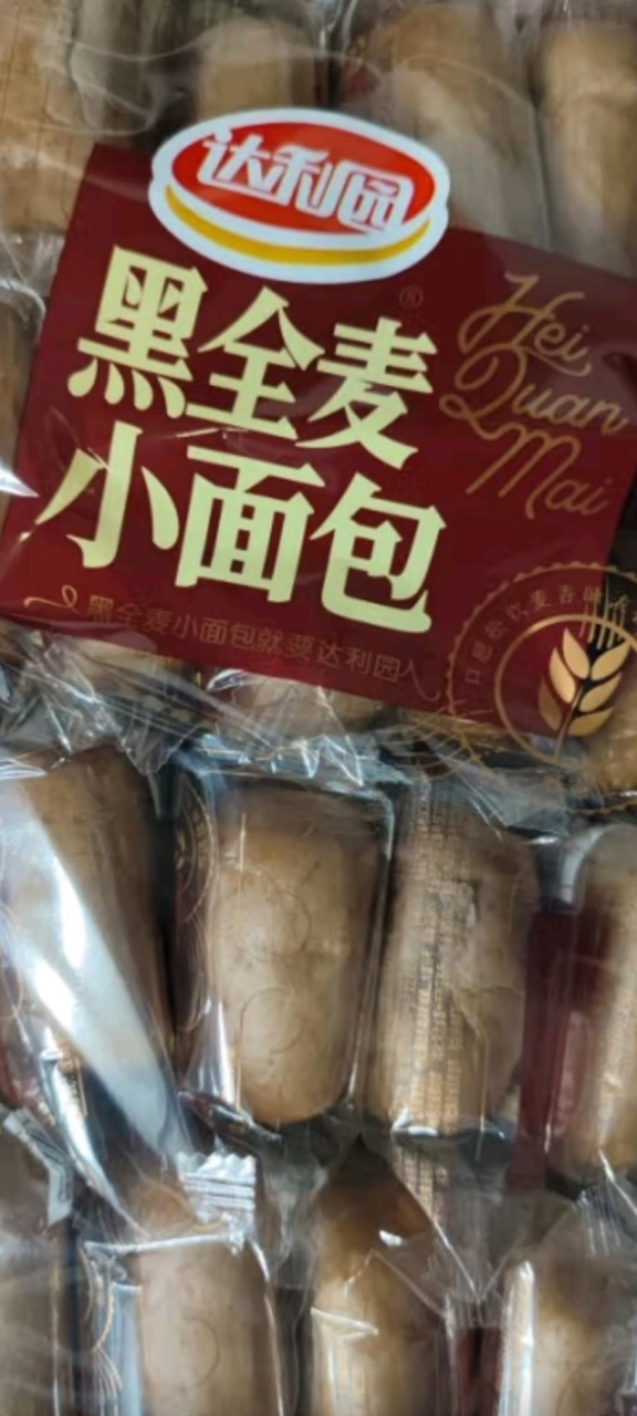 达利园法式黑麦小面包400g袋装营养健康早餐手撕面包晒单图