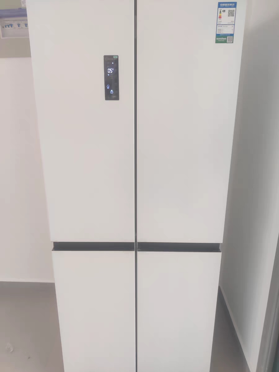容声(Ronshen)蓝光养鲜501升十字对开四开门冰箱家用无霜变频一级能效BCD-501WD18FP大容量双循环白色晒单图