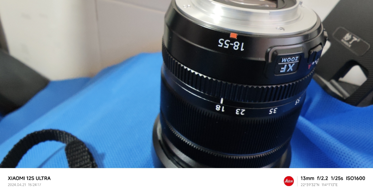 富士(FUJIFILM)XF 18-55mm F2.8-4 R LM OIS 微单相机镜头 变焦广角 XF 1855mm F2.8-4R LM OI 全新 套机镜头晒单图