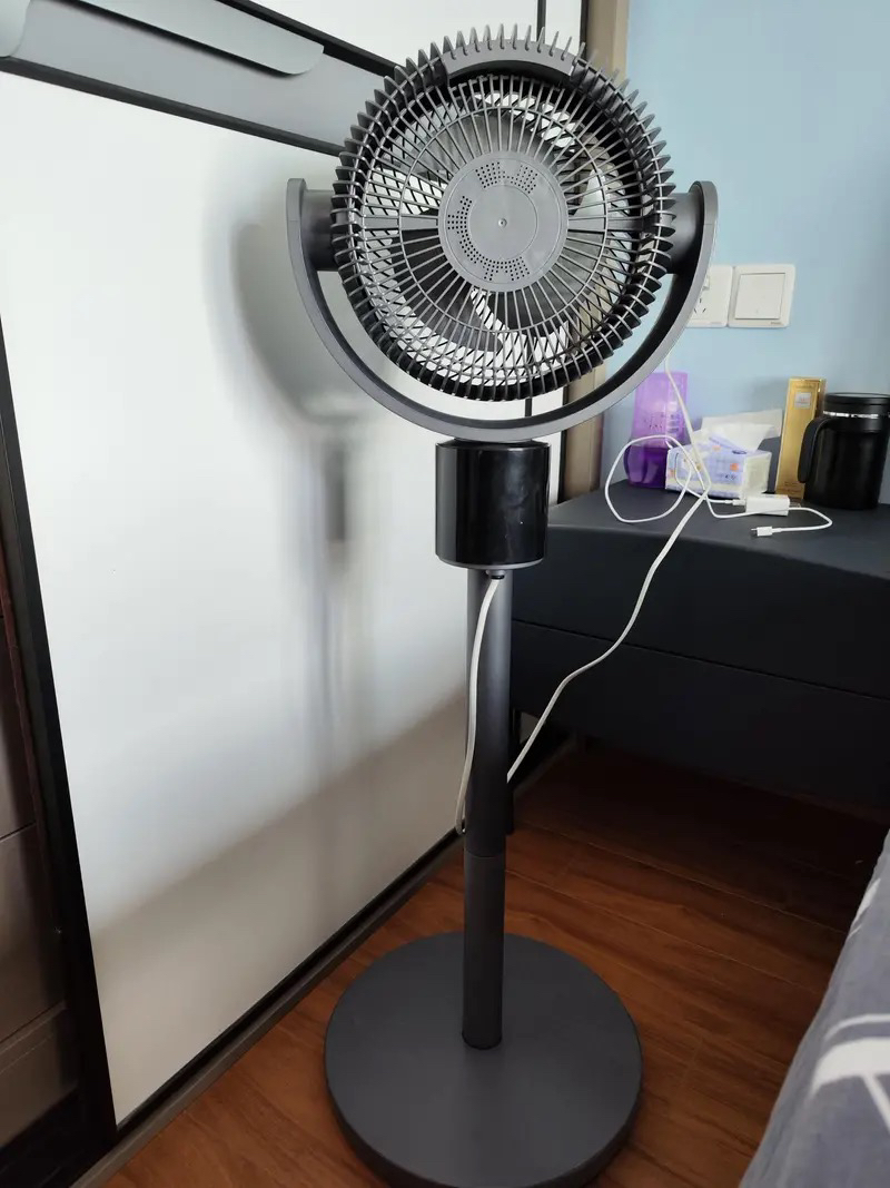 空气循环扇智能语音声控家用落地扇遥控台地强力节能音轻涡轮3D立体摇头电风扇晒单图