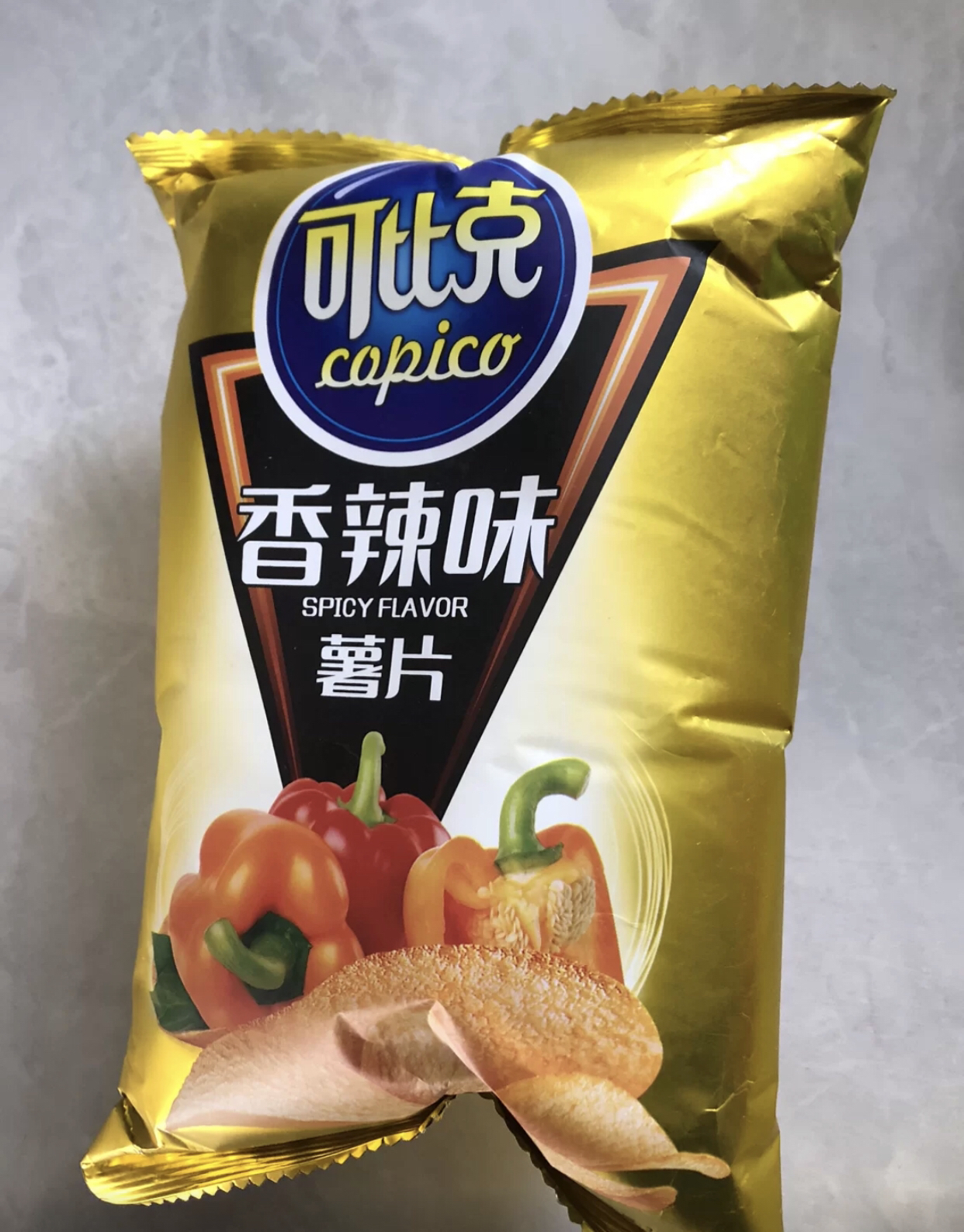 可比克薯片32g*5包随机口味膨化零食品烤土豆片办公室休闲小吃薯条晒单图