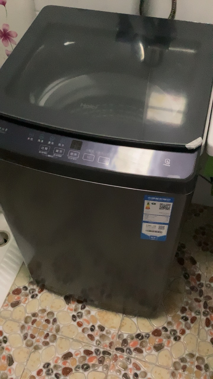 海尔(Haier)波轮洗衣机全自动小型 直驱变频10公斤大容量 电离除菌 海立方内桶 桶自洁 EB100B33Mate2晒单图