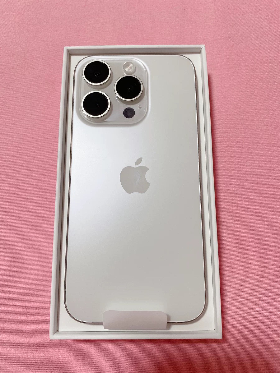 Apple iPhone 15 Pro 256G 原色钛金属 移动联通电信手机 5G全网通手机晒单图