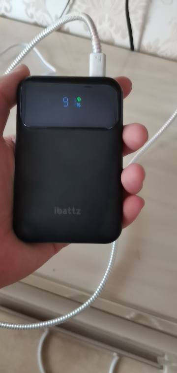 ibattz 快充充电宝10000毫安时22.5W超级快充户外移动电源超薄便携适用苹果安卓手机晒单图