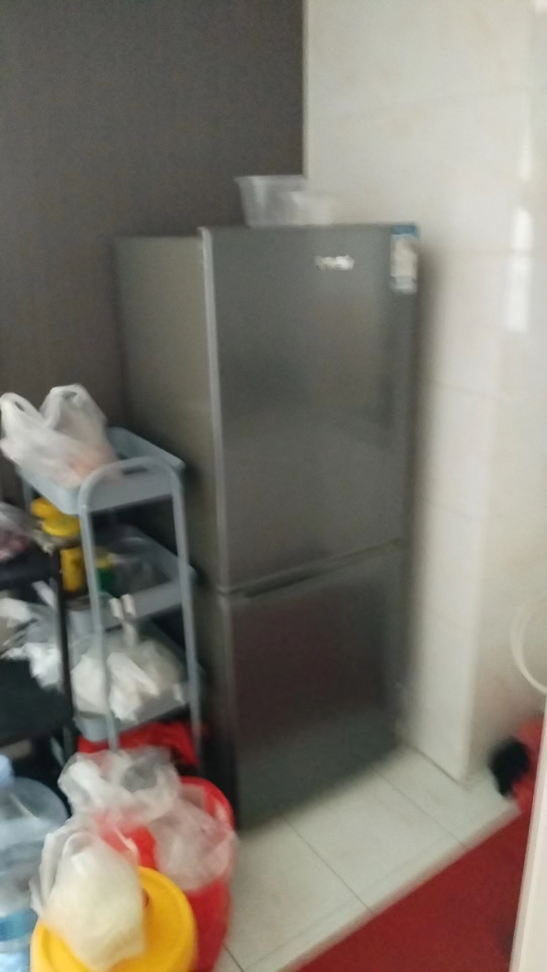 香雪海 小冰箱 家用小型双门冰箱 一级能效电冰箱 节能冷藏冷冻 租房 宿舍冰箱 206S天际灰晒单图