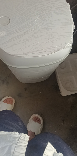 小鸭WPS4568J(白色)4.5公斤迷你洗衣机小型家用波轮半自动单桶母婴儿童宝宝内衣内裤专用(无臭氧款)晒单图