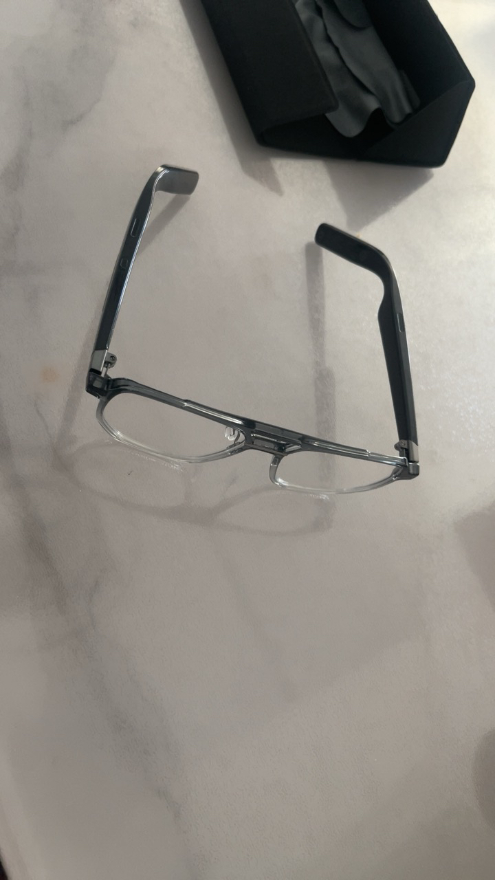 小米米家(MIJIA)智能音频眼镜墨镜款 蓝牙耳机无线 [智能音频眼镜]飞行员款晒单图