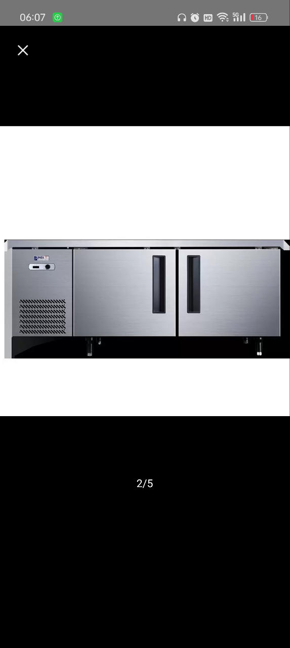 星星(XINGX) 310升 厨房不锈钢操作台 商用冷藏保鲜工作台 机械控温 1.5米全冷藏工作台 TC-368Y晒单图