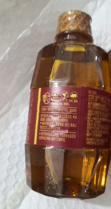 胡姬花古法小榨花生油400ml*2瓶晒单图