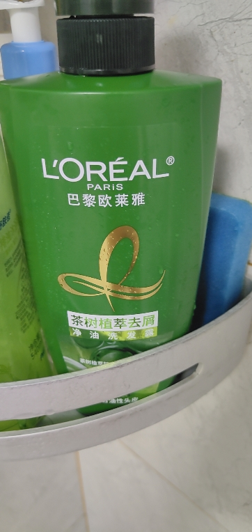 欧莱雅(LOREAL)茶树植萃去屑净油洗发露500ml晒单图