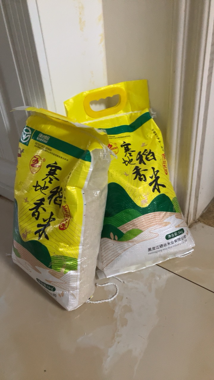 五色谷寒地稻香米编织袋10kg东北大米寒地黑土绿色健康黑龙江粳米晒单图