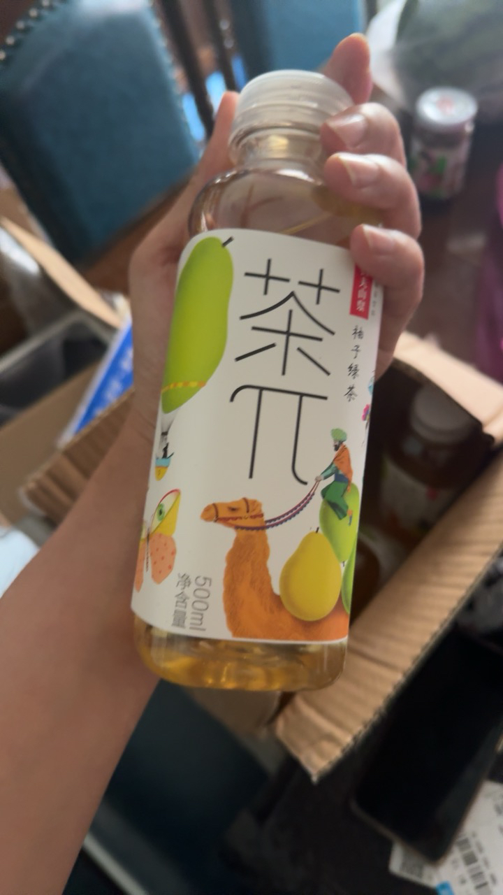 农夫山泉茶π柚子绿茶500ml*5瓶果味茶饮料苏宁宜品推荐晒单图