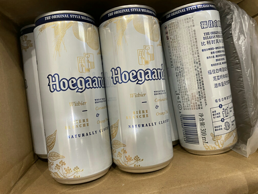 福佳(Hoegaarden)啤酒精酿白啤310ml*6听晒单图