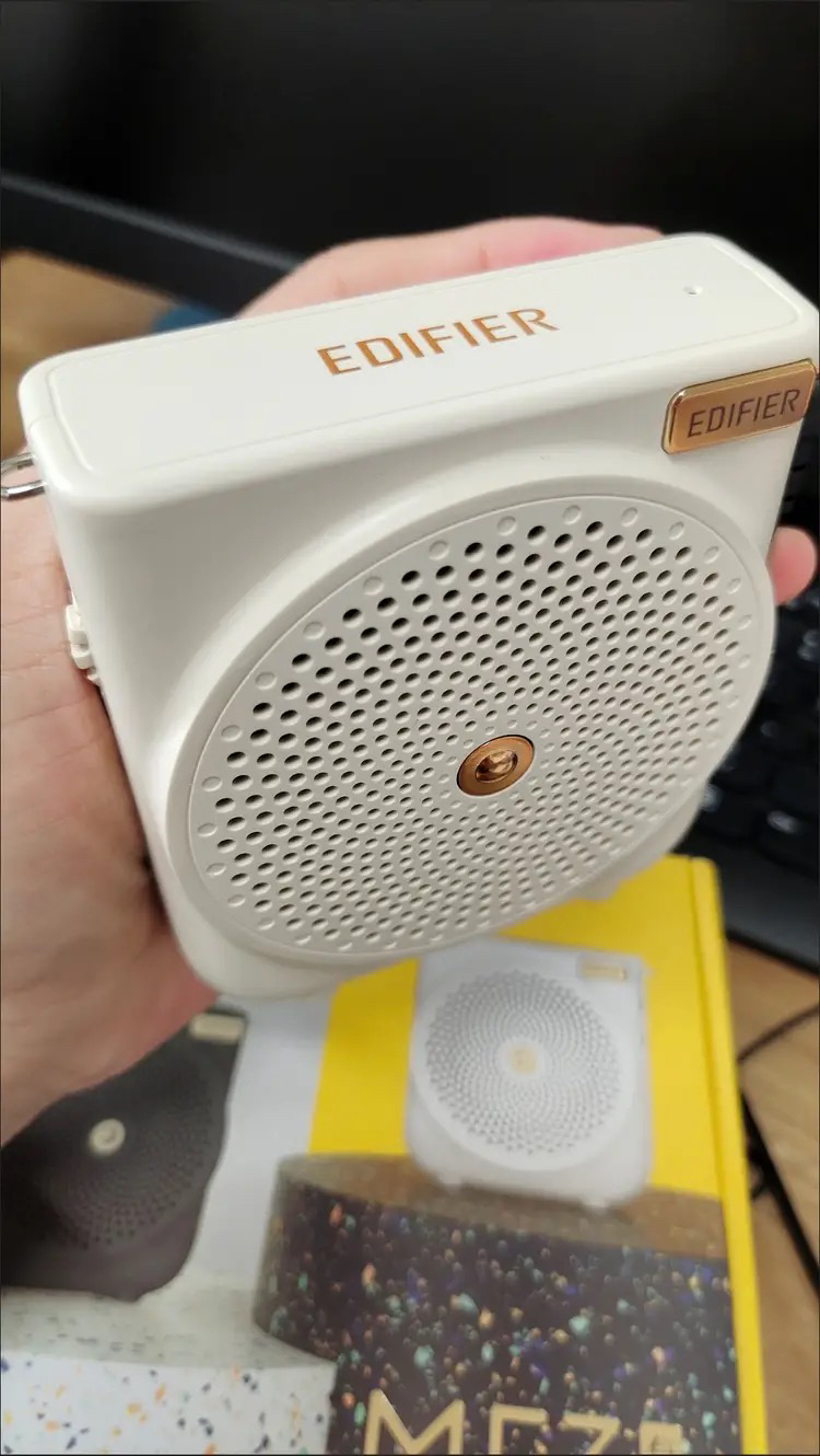 漫步者(EDIFIER)MF3 有线版便携式扩音器 小蜜蜂大功率教学专用教师导游扩音器 唱戏机晒单图