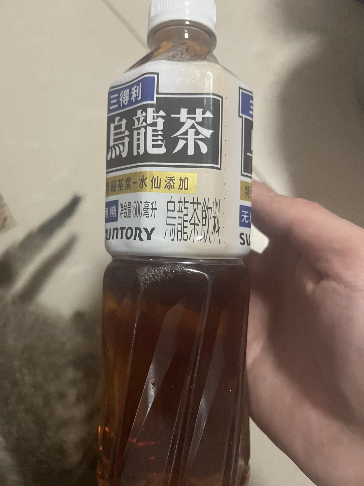 三得利无糖乌龙茶500ml*5瓶晒单图