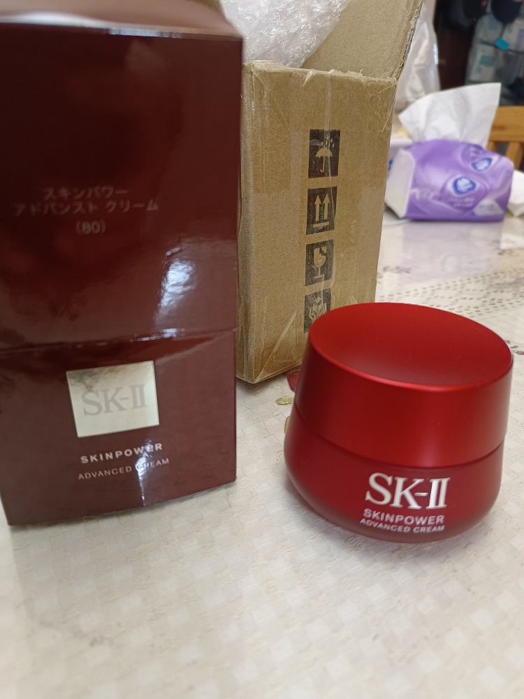 SK-II 美之匙R.N.A.超肌能大红瓶面霜紧致活肤面霜80g 滋润版紧肤淡皱 任何肤质通用晒单图