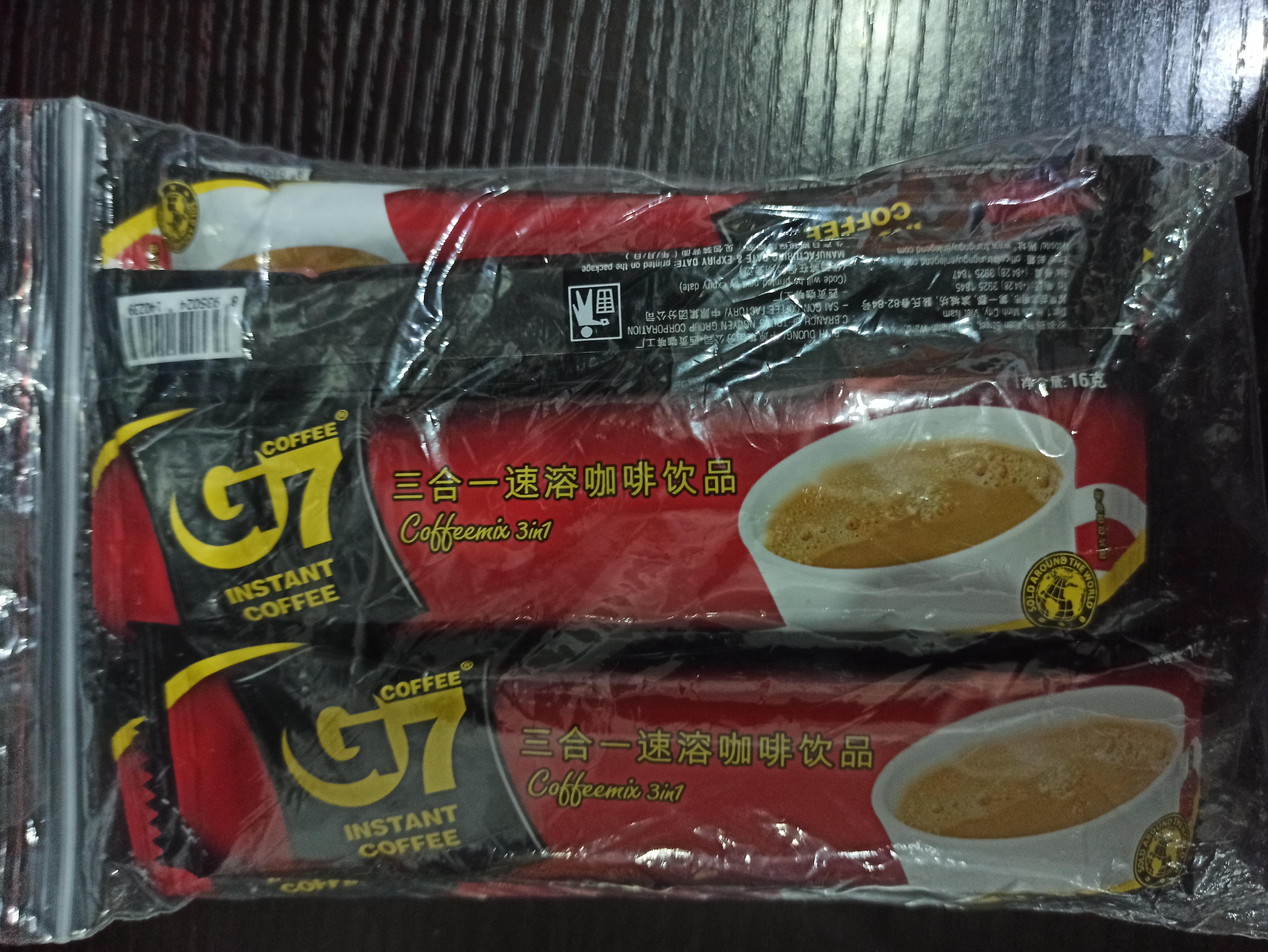 越南进口中原G7三合一速溶咖啡10条散装晒单图