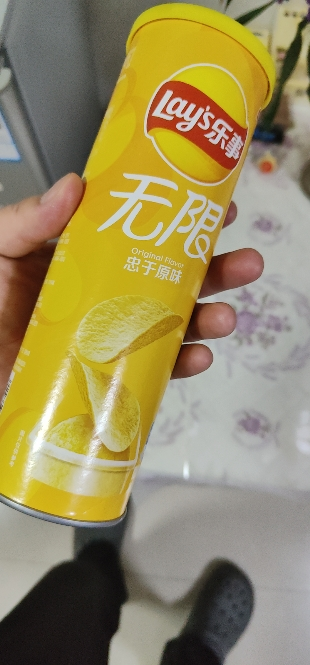 乐事 薯片桶装 104g*3桶 原味晒单图