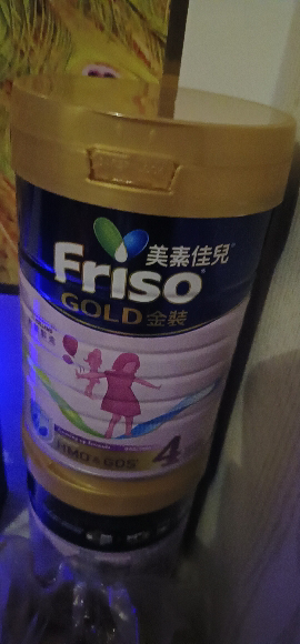 美素佳儿(Friso)港版金装系列 4段 (3岁及以上) 儿童配方营养奶粉HMO配方 900g/罐晒单图