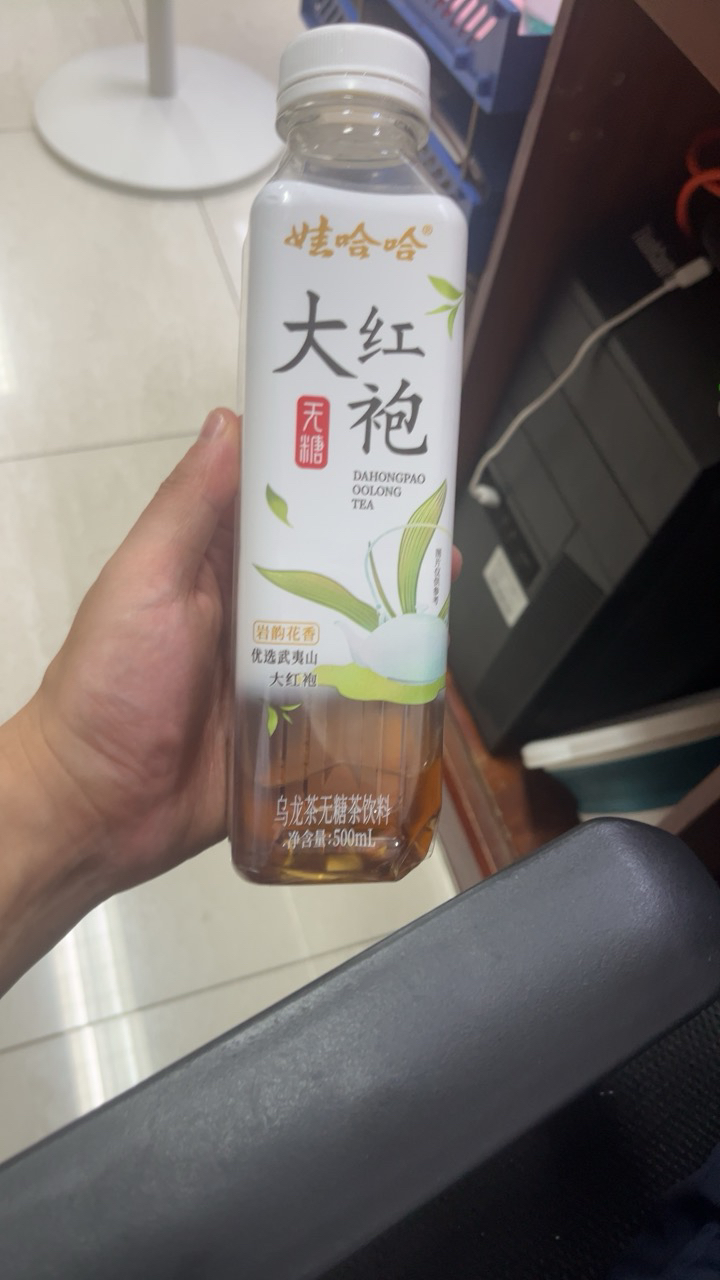 娃哈哈无糖茶500ml*15瓶整箱饮料大红袍纯茶原叶萃取中国茶饮晒单图