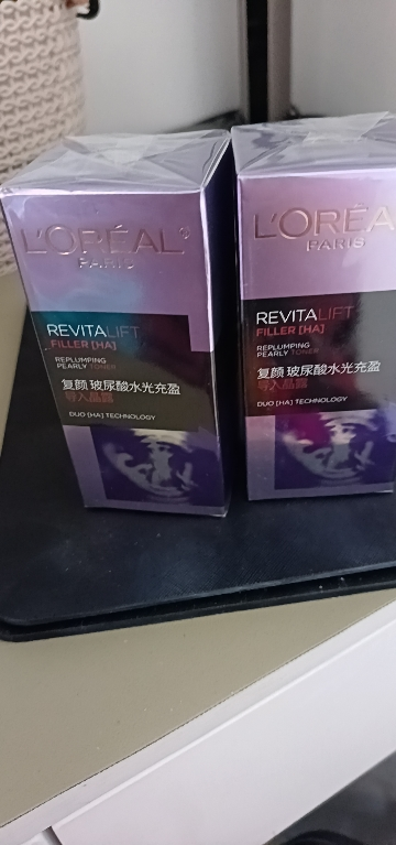 [顺丰]欧莱雅(L'OREAL)复颜玻尿酸水光充盈导入晶露65ml爽肤水保湿补水滋润营养紧肤淡皱提拉紧致化妆水有赠品字样晒单图