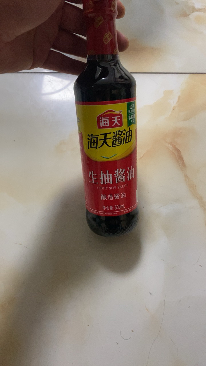 海天生抽酱油500mlPET*2瓶装家庭厨房调味上色炒菜焖炖晒单图