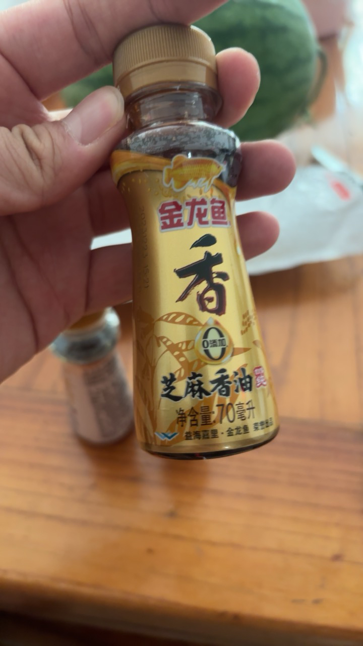 金龙鱼纯芝麻香油70ml+花椒油70ml+木脂素芝麻香油58ml小瓶装晒单图