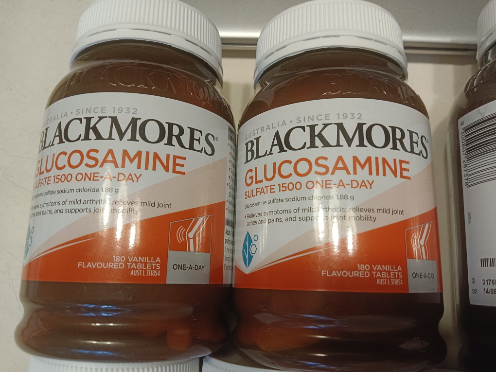 BLACKMORES 澳佳宝 维骨力葡萄糖胺 1500毫克 180片/瓶 澳洲进口 膳食营养补充剂晒单图