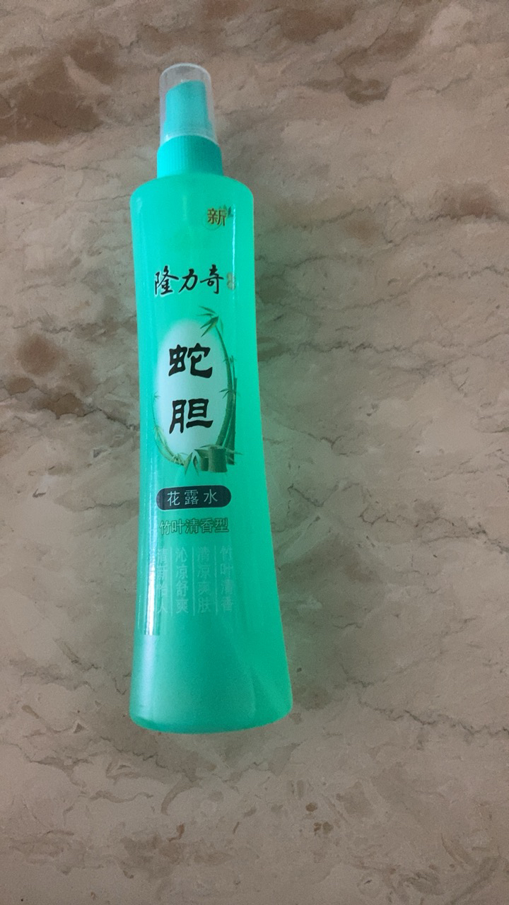 隆力奇蛇胆花露水195ml(竹叶清香型 清凉爽肤 防痱祛痱 蚊虫叮咬止痒)晒单图