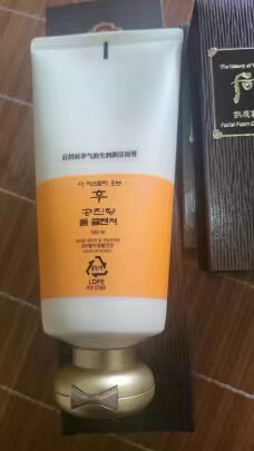 Whoo后拱辰享气韵生润颜洁面膏洗面奶180ml 深层清洁毛孔女控油泡沫温和无刺激晒单图