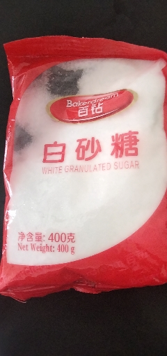 百钻白砂糖 400g*1袋 食用烘焙甜味调味料 破损赔付晒单图