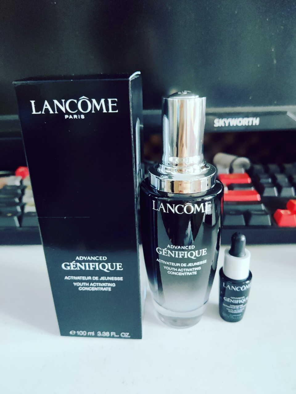 兰蔻(LANCOME)小黑瓶精华肌底液强韧修护肌底改善干燥细纹保湿补水紧肤淡皱 精华肌底/液100ml晒单图