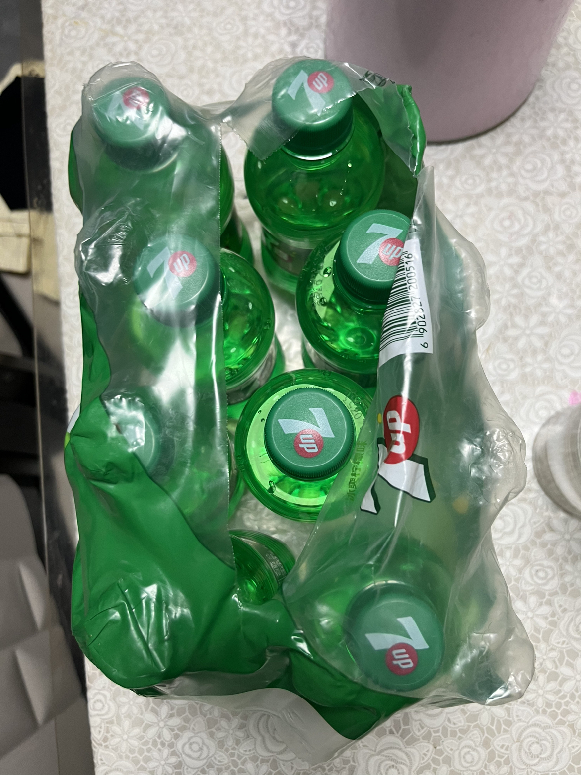 百事可乐 7喜 七喜7up 柠檬味 碳酸饮料 300ml*8瓶 (新老包装随机发货)晒单图