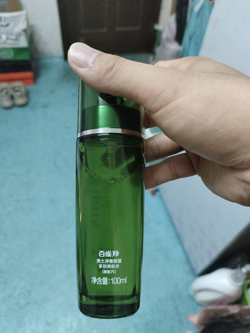 百雀羚(PECHOIN)男士净衡保湿多效爽肤水100ml 补水保湿滋润肌肤清爽不油腻晒单图