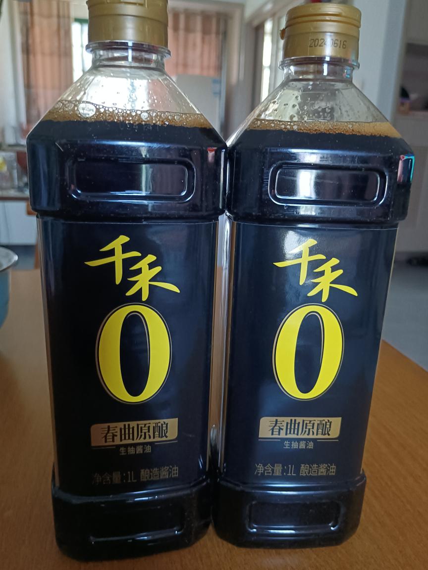 千禾春曲原酿1L*2一级酱油生抽酿造酱油纯粮食酿造家用无碘晒单图