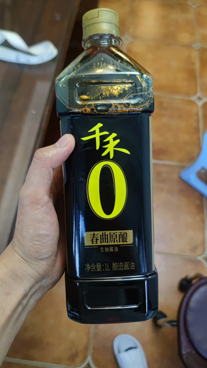 千禾春曲原酿1L一级酱油生抽酿造酱油纯粮食酿造家用无碘晒单图