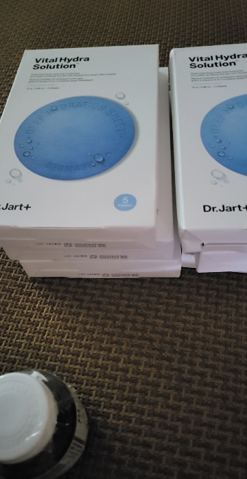 Dr.Jart+/蒂佳婷水动力蓝药丸面膜男女补水保湿提亮肤色5片 三盒装晒单图