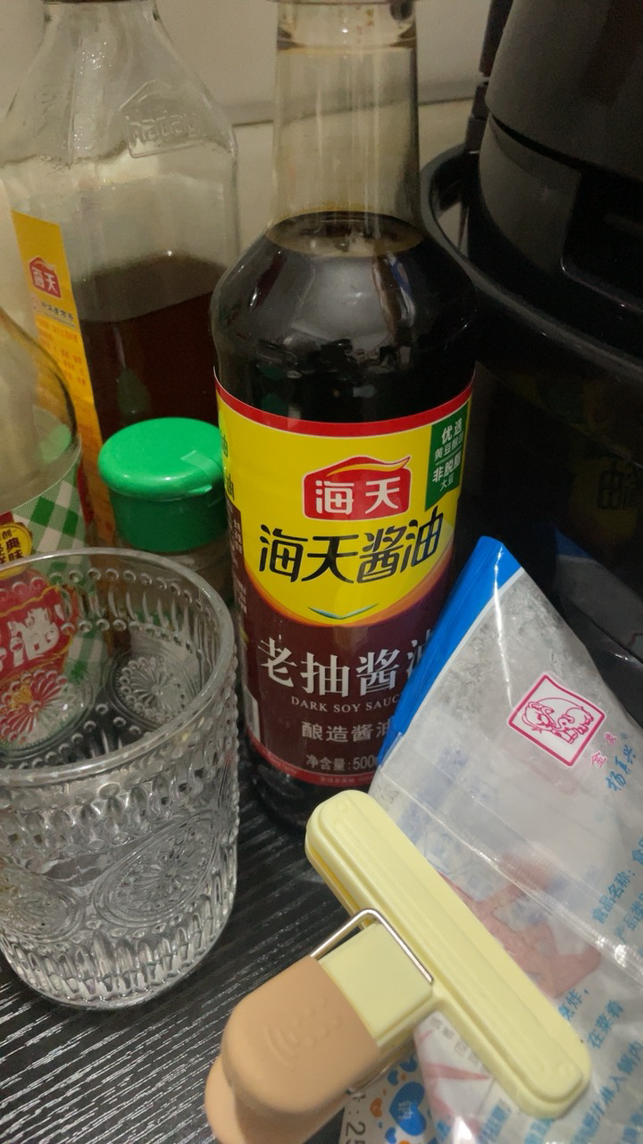 海天老抽酱油500ml*1卤肉卤菜红烧炒菜上色调料晒单图