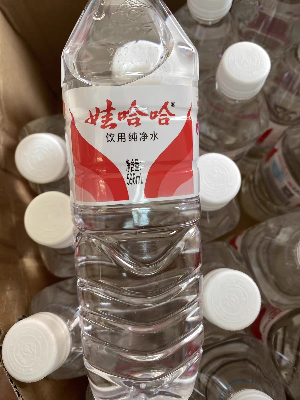 娃哈哈纯净水596ml*12瓶大瓶整箱装家庭会议饮用水非矿泉水晒单图