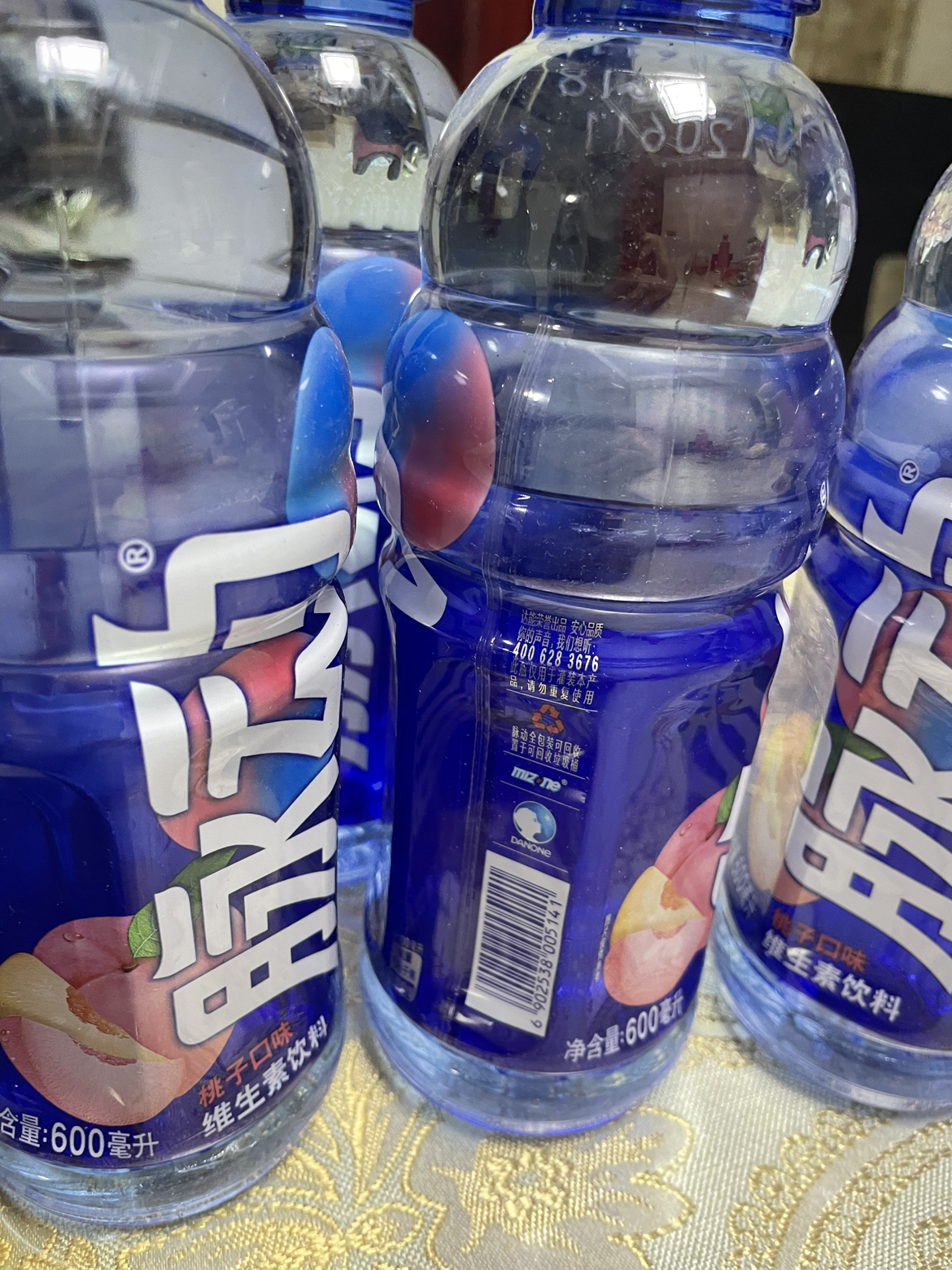 脉动桃子口味 低糖 维生素c补水出游 运动饮料 600ml*4瓶晒单图