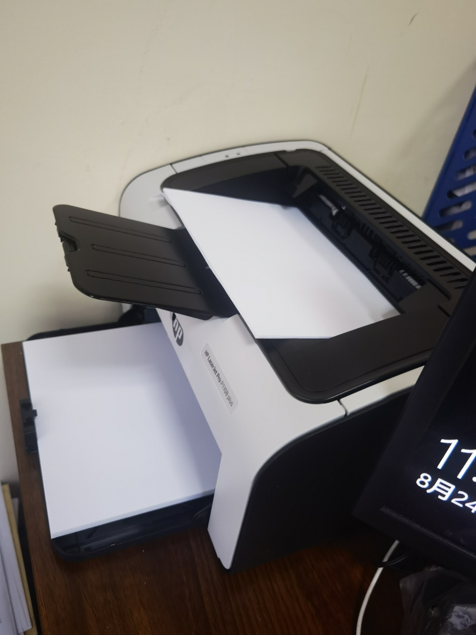 惠普HP LaserJet Pro 1108plus 黑白激光打印机 个人及小型办公使用惠普1108打印机 标配原厂满装1500页耗材 代替惠普1108打印机晒单图