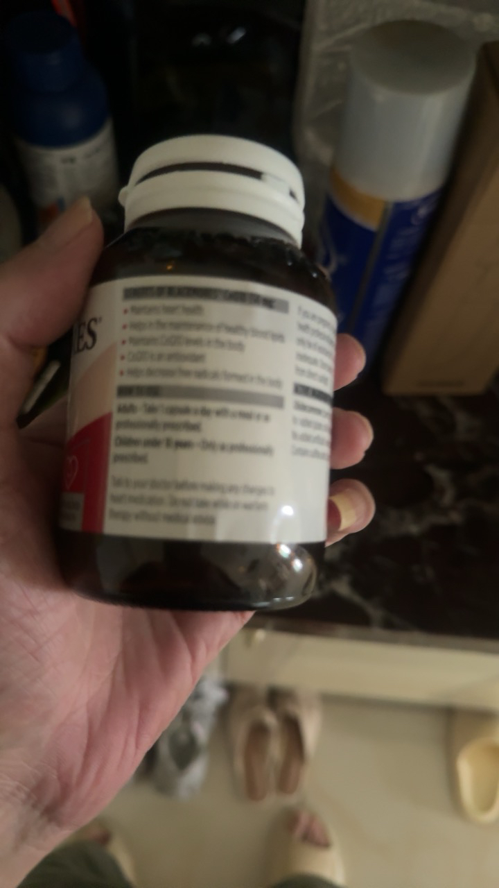 Blackmores 澳佳宝 辅酶 Co Q10 150mg 125粒 1瓶装 软胶囊 营养心肌 日常心脏保护 澳洲进口晒单图