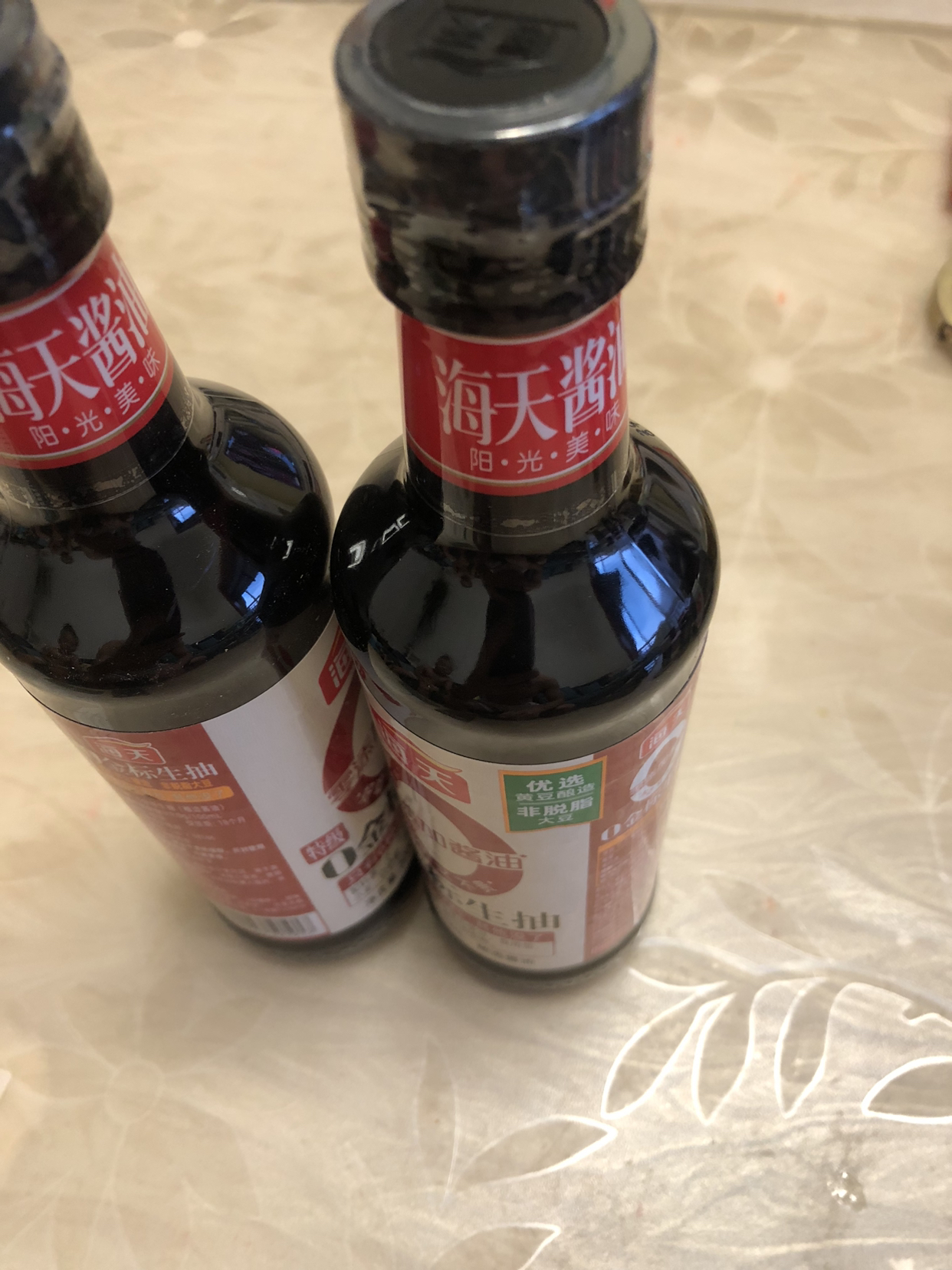 海天酱油 0添加金标生抽500ml*2瓶 零添加酱油特级酿造提鲜炒菜调味品 0金标生抽500ml*2瓶晒单图