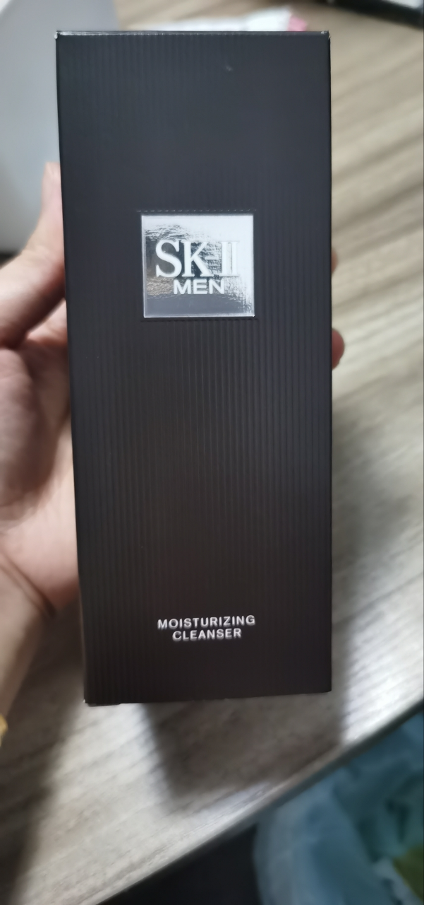 日本SK-II/SKII/SK2男士保湿洁面120g洗面奶 油皮克星 清洁祛黑头护肤品晒单图