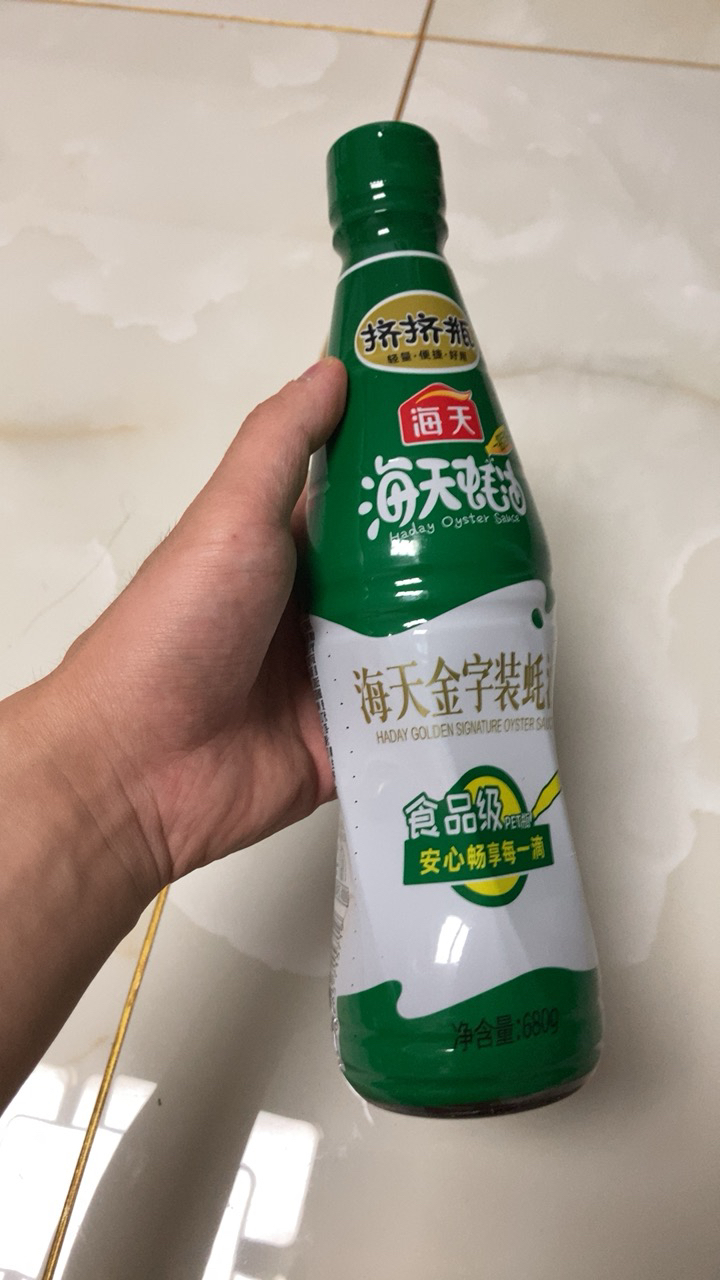 海天金字装蚝油680g瓶家用鲜味蚝汁增鲜提味调味烹饪晒单图