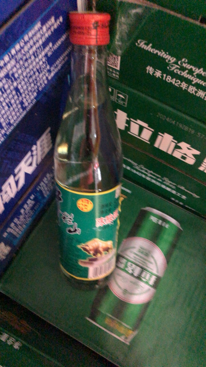 百年牛栏山二锅头白牛二陈酿42度中度白酒500ml*12瓶整箱装晒单图